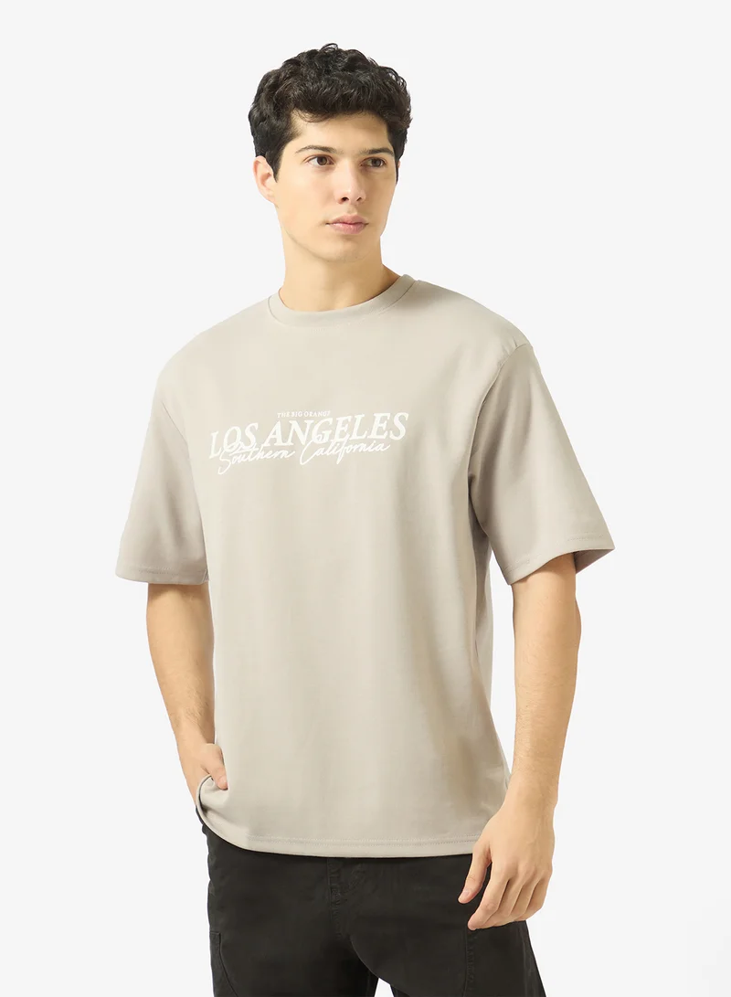 Ripples Mens Drop Shoulder T-shirt