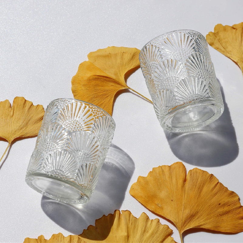Woho 12Pcs Clear Votive Candle Holders Glass, Glass Tealight Candle Holder for Table Centerpiece, Vintage Tea Lights Candle Holder Decor for Wedding Table, Birthday Christmas Party - Image 2