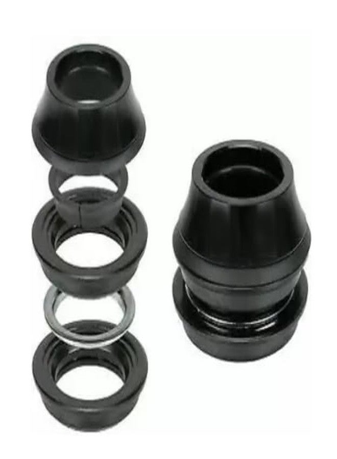CYBIC Bicycle External Bearing Headset Head Cup Set | MTB Road Bike Tapered Fork Accessories | Smooth Steering | Durable Alloy Material | Easy Install - Image 4