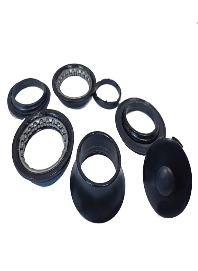 CYBIC Bicycle External Bearing Headset Head Cup Set | MTB Road Bike Tapered Fork Accessories | Smooth Steering | Durable Alloy Material | Easy Install - Image 3
