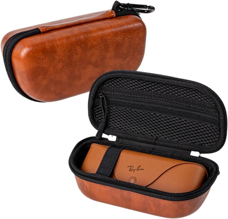كاست ويف حقيبة حمل صلبة واقية لنظارات Ray-Ban Meta الذكية ونظارات الواقع المعزز، متوافقة مع XREAL Air 2/Air/One وBeam Pro - مقاس مخصص، غطاء EVA مقاوم للماء - Image 1