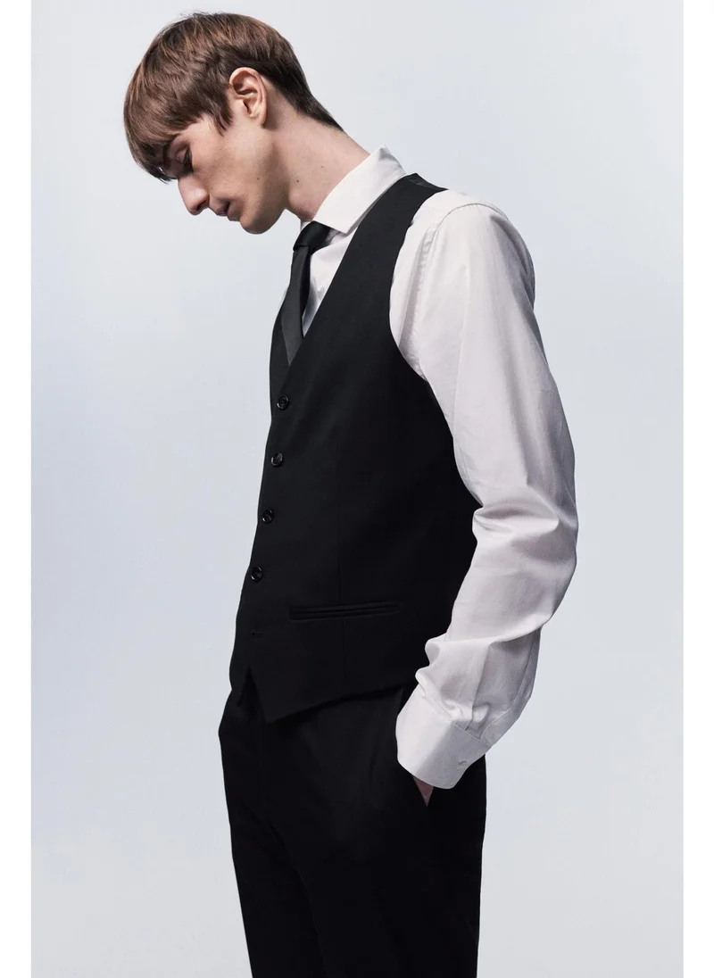 اتش اند ام Slim Fit Suit waistcoat