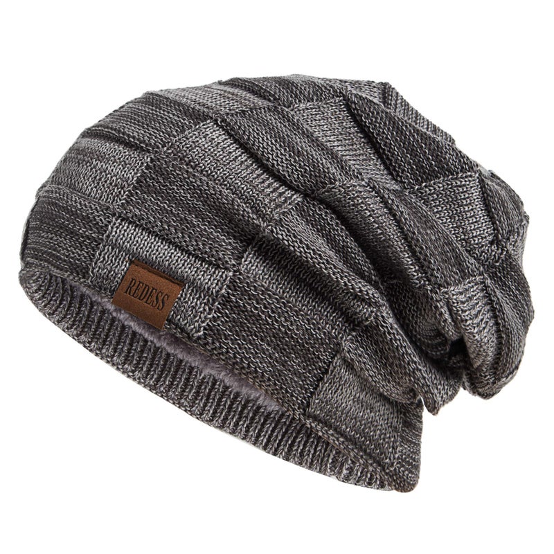 REDESS Beanie Hat for Men and Women Winter Warm Hats Knit Slouchy Thick Skull Cap - Image 1