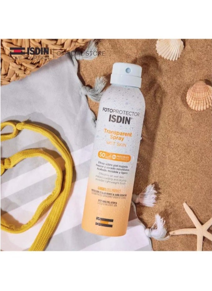 lsdin Fotoprotector Wet Skin Trans SPF 50+ 250ml