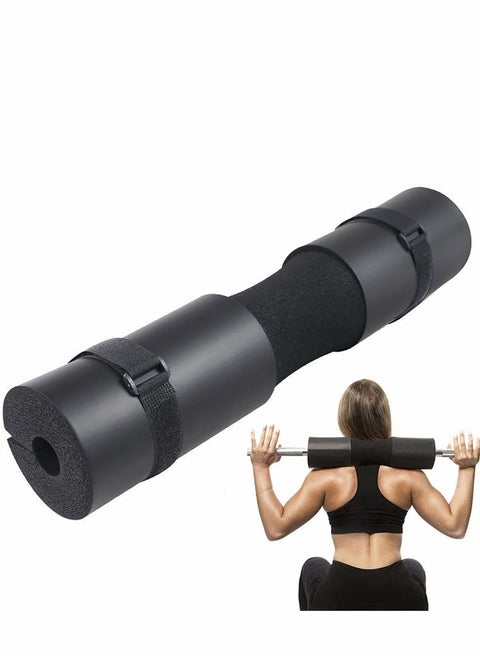 Barbell Pad Squat Pad, Foam for Squats Cushion, Lunges Bar Padding Hip Thrusts Standard Olympic Weight Provides Cushion to Neck and Shoulders While Training