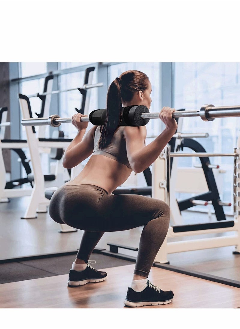 Excefore - Barbell Pad Squat Pad, Foam for Squats Cushion, Lunges Bar Padding Hip Thrusts Standard Olympic Weight Provides Cushion to Neck and Shoulders While Training - Image 1