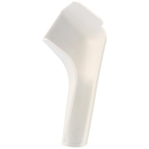 Camco White Wide Gutter Spout - Helps Reduce Dirt and Black Streaks on Your RV | Easily Installs on RV With or Without Spouts| Extends Over 3" | Durable Design 4 Pack - (42462) - Image 3