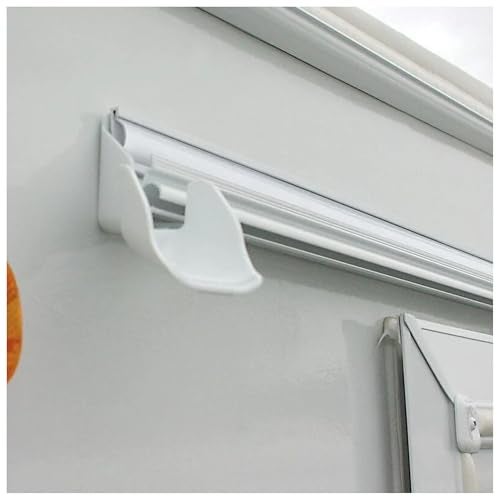 Camco White Wide Gutter Spout - Helps Reduce Dirt and Black Streaks on Your RV | Easily Installs on RV With or Without Spouts| Extends Over 3" | Durable Design 4 Pack - (42462) - Image 4