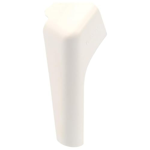 Camco White Wide Gutter Spout - Helps Reduce Dirt and Black Streaks on Your RV | Easily Installs on RV With or Without Spouts| Extends Over 3" | Durable Design 4 Pack - (42462) - Image 2