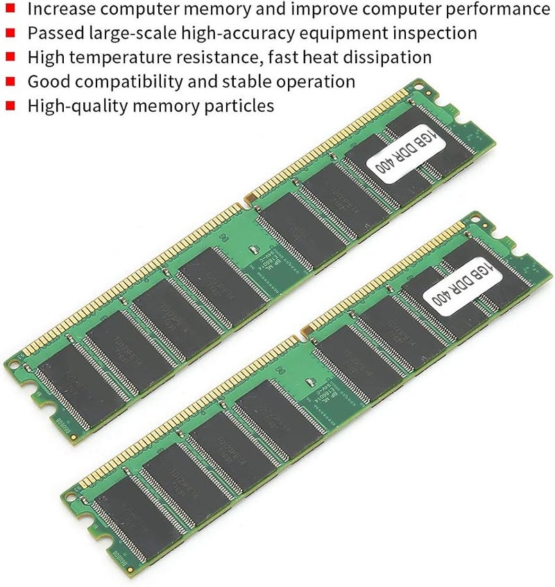 PC3200 DDR 400MHz 1GB Desktop Memory Module Double Sided - Image 3