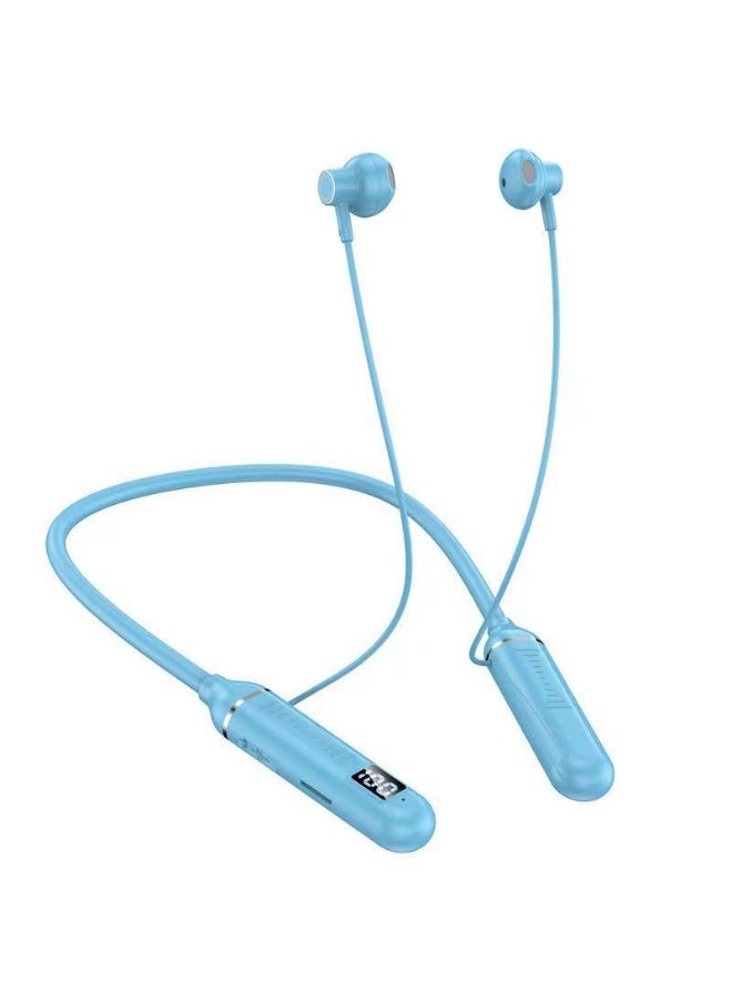 New Neckband Bluetooth Headphones - Universal Wireless Half-In-Ear Sports Earphones