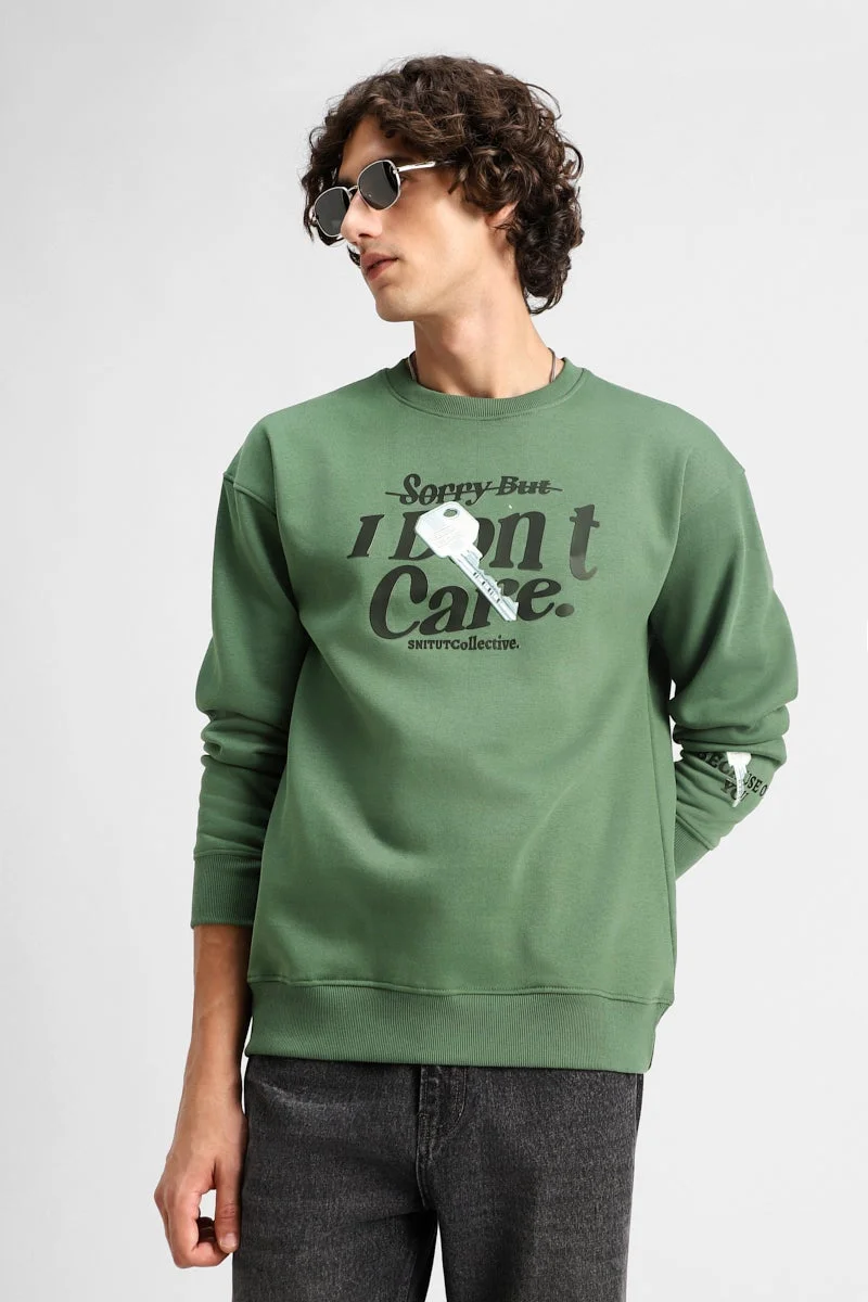 سنيتش Printed Regular Fit Sweatshirt