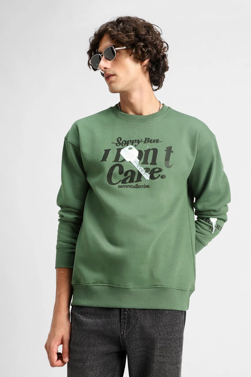 سنيتش Printed Regular Fit Sweatshirt