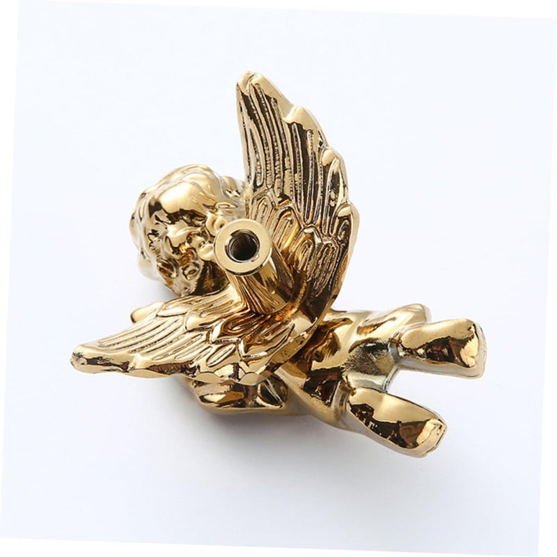 Cupid Right Side Brass Cabinet Handle Handmade Decorative Hardware for Furniture Doors and Drawers - Image 5