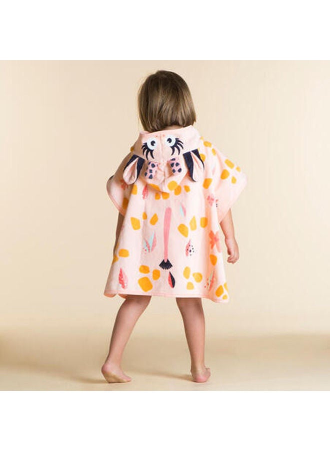 NABAIJI Bath Poncho Cotton Giraffe Print 1-3 Year - Image 3