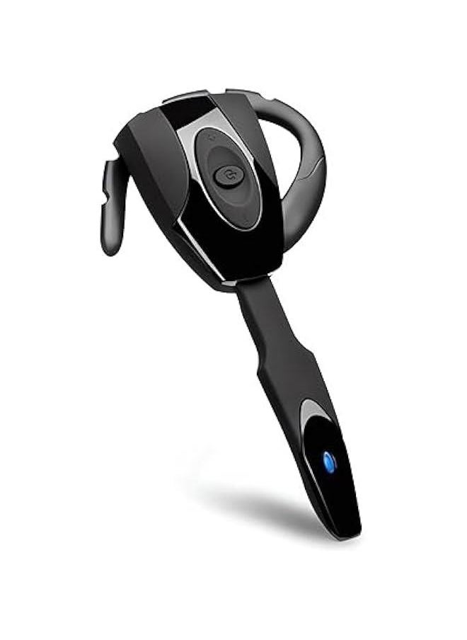 Generic Headset, V5.0 Single Ear Bluetooth Headset with Noise Canceling Mic, Ultralight Rechargeable Cell Phone Earpiece Hands for Business Office Driving Sporting  - Image 1