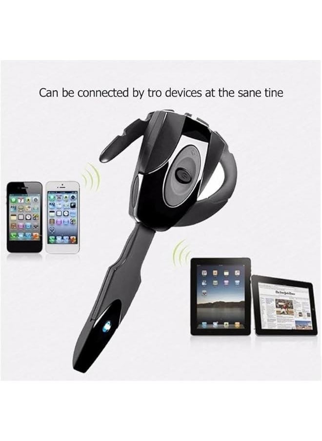 Generic Headset, V5.0 Single Ear Bluetooth Headset with Noise Canceling Mic, Ultralight Rechargeable Cell Phone Earpiece Hands for Business Office Driving Sporting  - Image 5