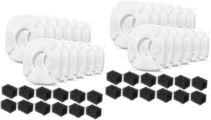Pet Water Fountain Replacement Filters 24 Pack For Dogs And Cats - Image 1