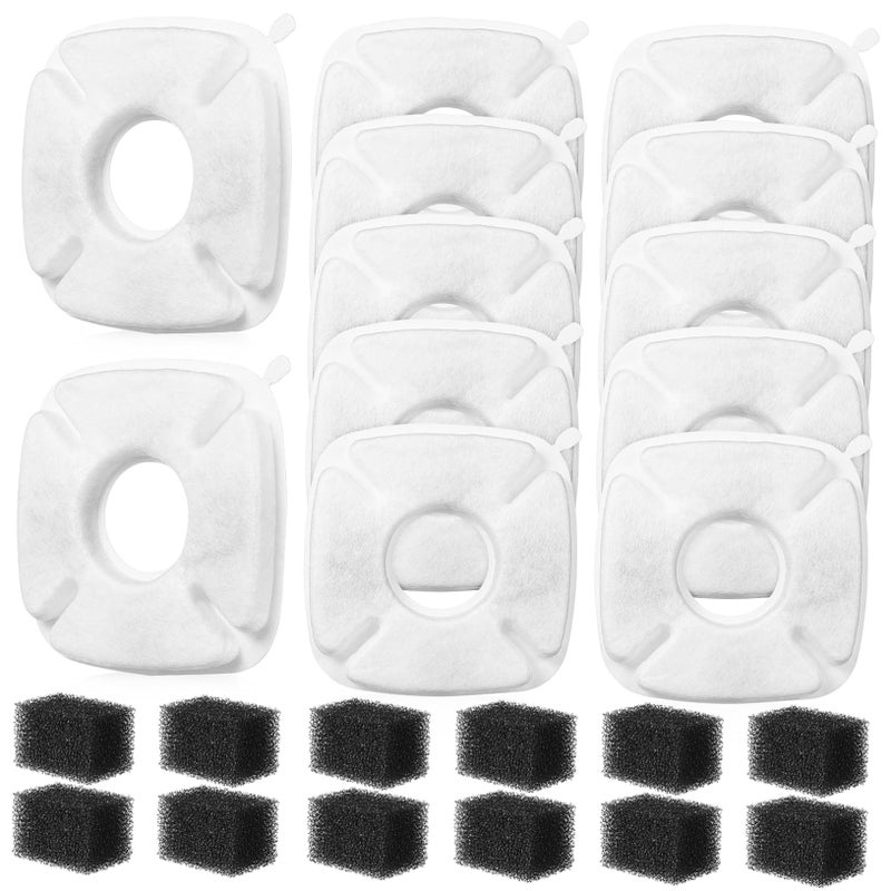 Pet Water Fountain Replacement Filters 24 Pack For Dogs And Cats - Image 3