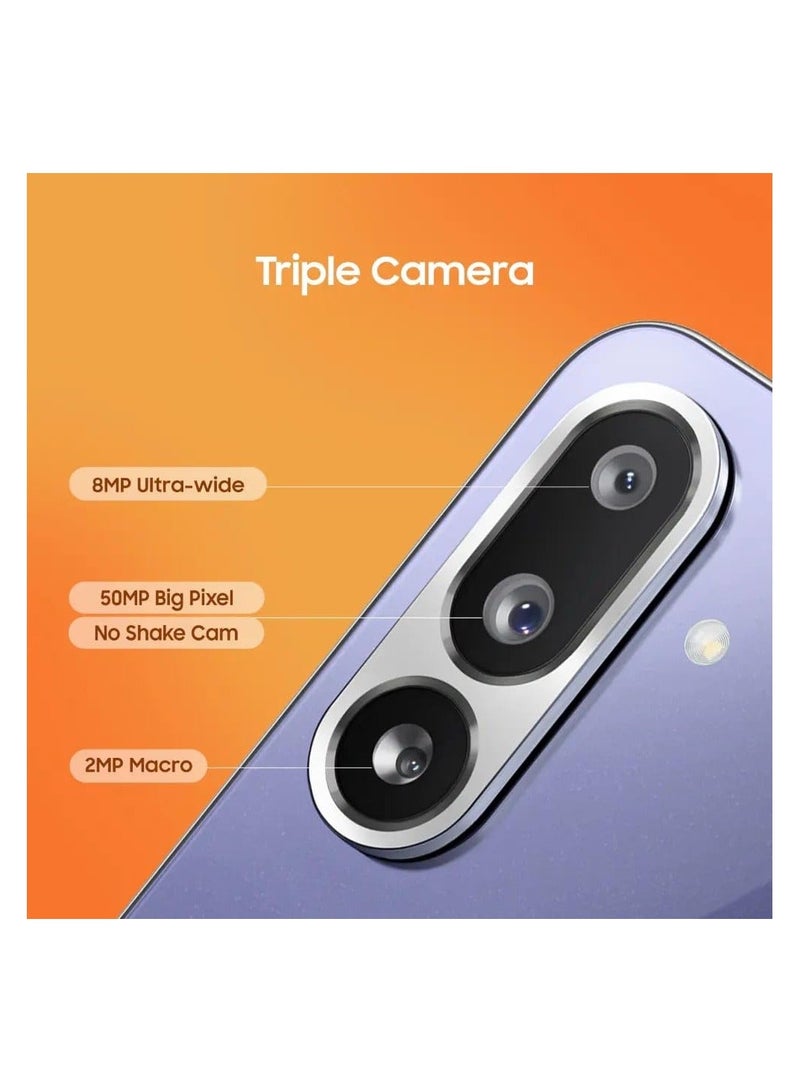 Samsung Galaxy F56 5G (Violet, 8GB RAM, 256GB Storage) | Super AMOLED+ 120Hz Display | AI Features | 50MP Triple Camera | 5000 mAh Battery - Image 3