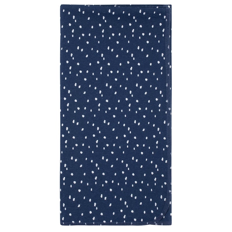 Gerber Boys Newborn Infant Baby Toddler Nursery 100% Cotton Flannel Receiving Swaddle Blanket, Critters Blue, Pack of 5 - Image 3