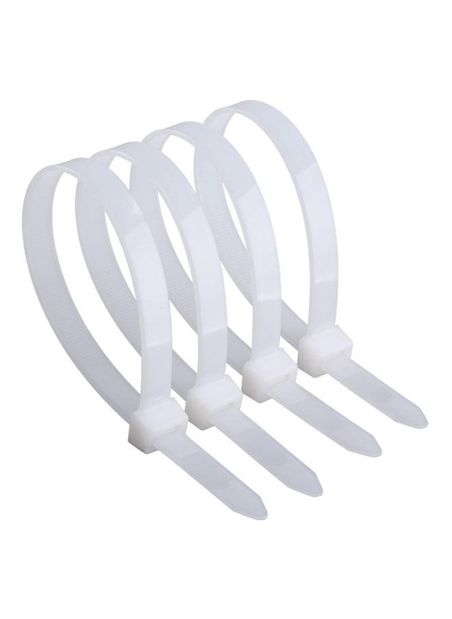 Bluejw Nylon Plastic Cable Tie Large Buckle Cable Tie With Strapping Wire Harness Strangle Hook Black And White One Pull Tight  - Image 1