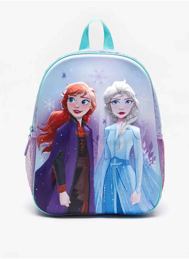 ديزني Frozen Print Backpack with Adjustable Shoulder Straps
