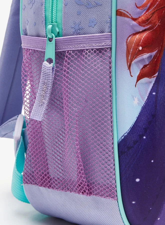ديزني Frozen Print Backpack with Adjustable Shoulder Straps