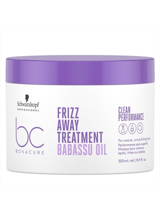Schwarzkopf Bonacure Frizz Away Treatment 500ml - Image 1