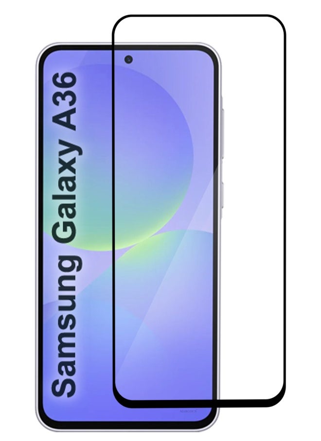 DUSALA - 3Packs Samsung Galaxy A56 Screen Protector – Full Coverage 9H Tempered Glass | HD Clarity | Anti-Fingerprint | Edge-to-Edge Fit - Image 1