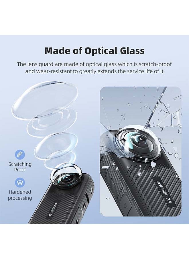 aMagisn Premium Lens Glass Protective Lenses and Cleaning Cloth for Insta360 X4 - Essential Protection Accessories for Insta360 X4 Action Camera (2 Lens Protective Lenses and 1 Cleaning Cloth) - pzsku/ZECF7459C776B78BA135BZ/45/_/1731330176/1b75f68e-1aa2-4045-9a48-76d7d614fc50