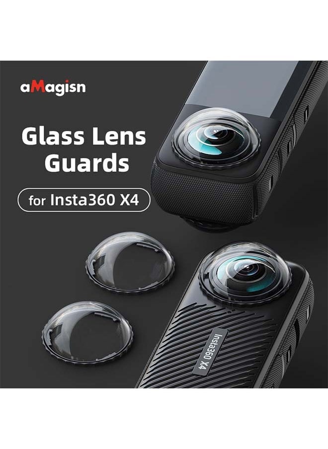 aMagisn Premium Lens Glass Protective Lenses and Cleaning Cloth for Insta360 X4 - Essential Protection Accessories for Insta360 X4 Action Camera (2 Lens Protective Lenses and 1 Cleaning Cloth) - pzsku/ZECF7459C776B78BA135BZ/45/_/1731330188/566fcdd7-dd68-4e00-b7ff-2851478fc0df