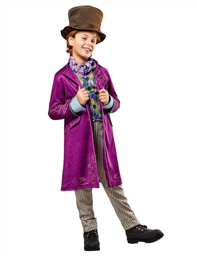 Rubies Wonka Willy Wonka Costume for Kids Boys Large - Image 1
