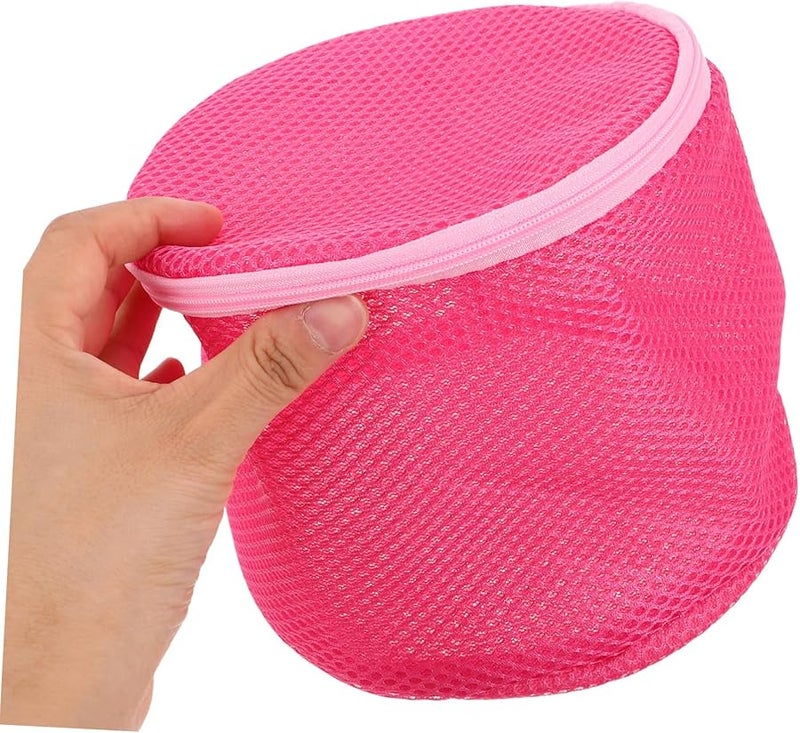 BESPORTBLE 4 قطع أكياس غسيل الملابس مزدوجة الطبقات شبكية تصميم زهري مدمج للغسالة والغسيل اليدوي - Image 3