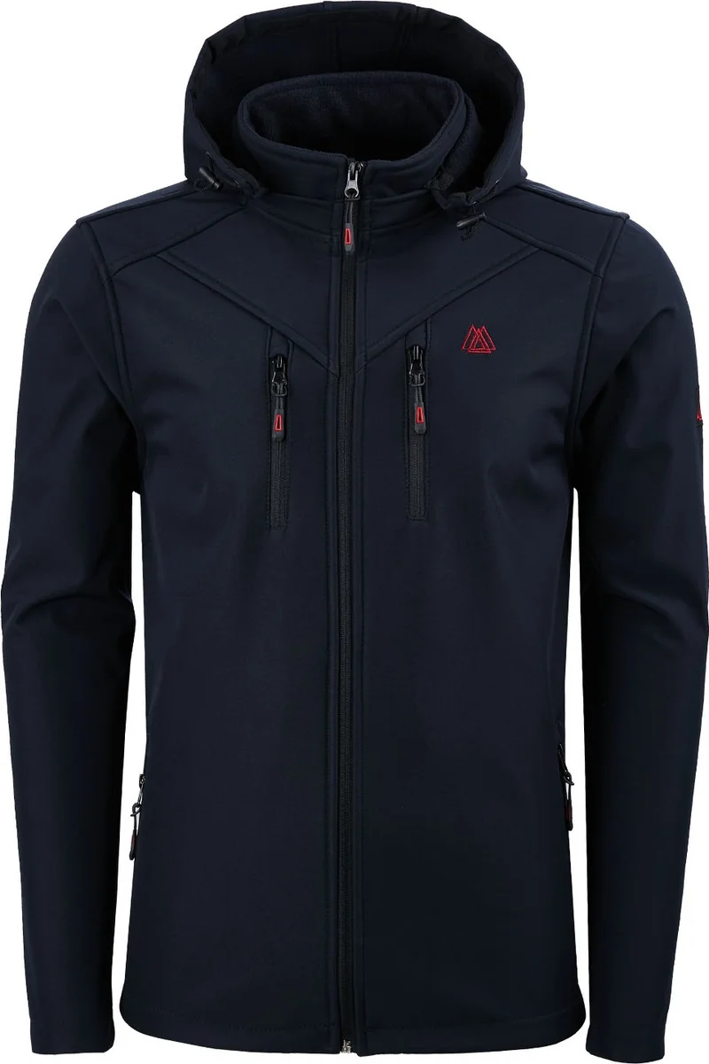 بوراتي جاكيت سوفت شيل بغطاء رأس مقاوم للماء والرياح للرجال COAT 5855045
