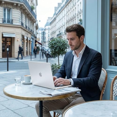 BlueSwan Matte Case for MacBook Pro 14 M5 M4 M3 M2 M1 Pro/Max 2026-2021, Compatible A3426 A3427 A3434 A3401 A3112 A2992 A2918 A2779 A2442, Hard Shell Protective Cover, Matte Clear - Image 2