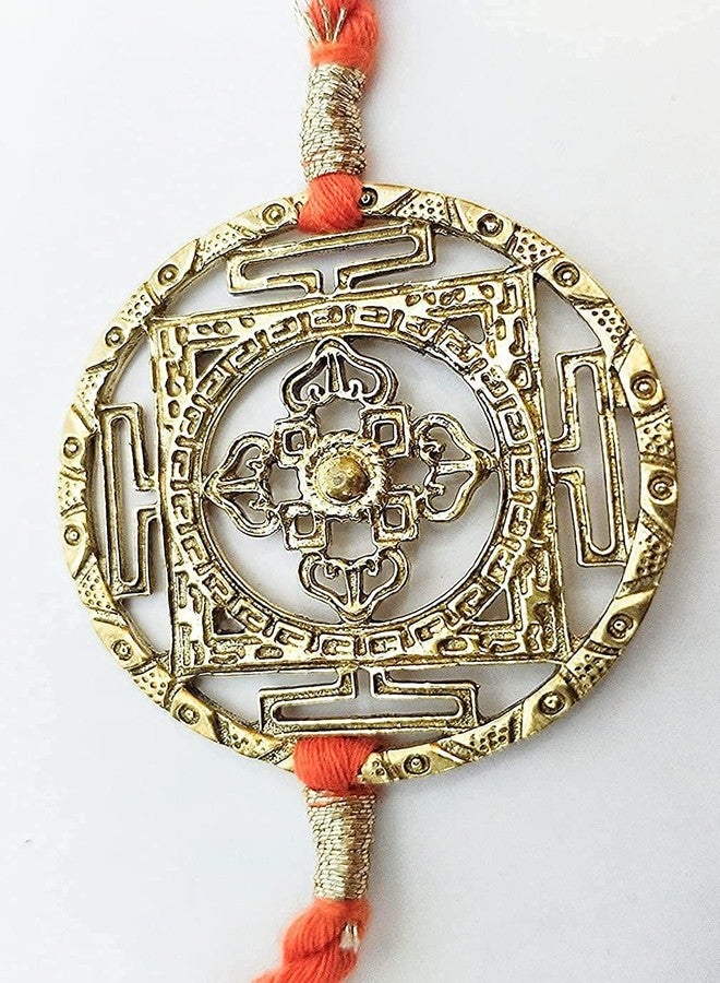 ATHZ 2 Rakhi Combo set For Brothers || Brass dial || Made in India || Dial can be cleaned and made to shine - Image 5