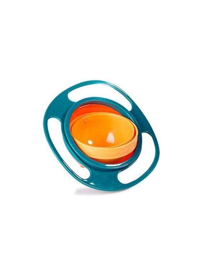 Generic RJ Kids Magic Bowl Universal 360 Rotate Funny Toys Baby Gyro Feeding Toy Bowl Dishes Kids Boy Girl Spill Proof Bowl  - Image 3