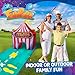 Flybar FunPark Inflatable Mini Golf Set 13Piece Course with Adjustable Clubs Balls Putting Cups Green Mats and Themed Obstacles for Indoor or Outdoor Play Active Game for Boys ANG Girls Ages 6 - Image 4