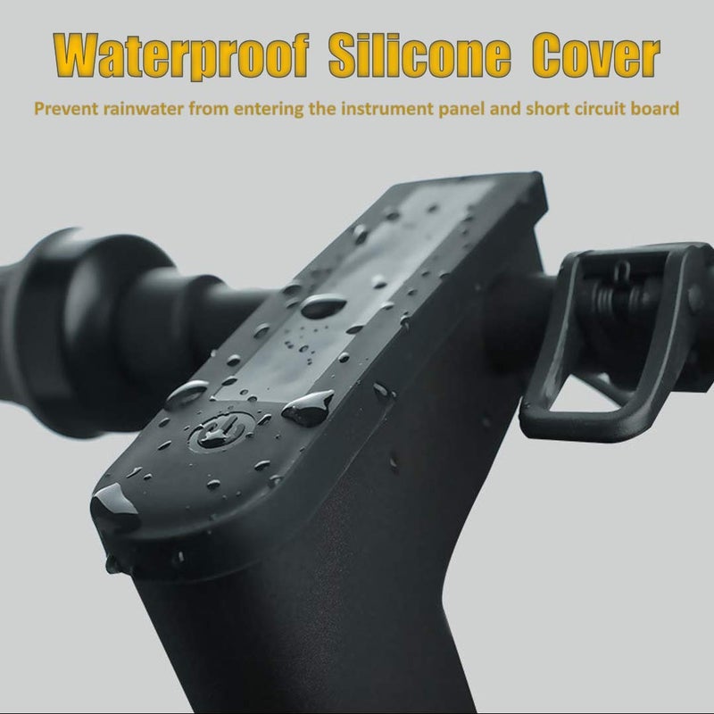MORICHS Glodorm Waterproof Dashboard Cover Shell For Ninebot Scooter Silicone Protective Case Accessories For Segway Ninebot Max Electric Scooter - Image 4