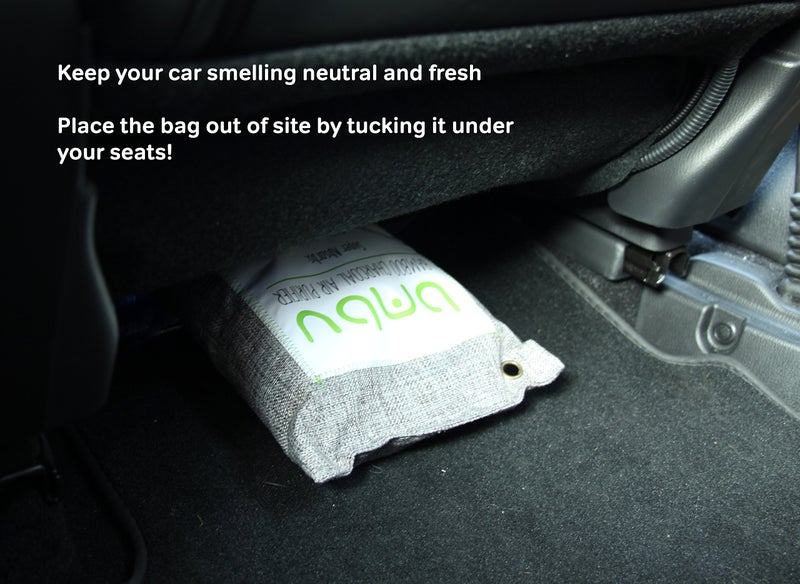 BMBU 1000g Large Bamboo Charcoal Air Purifier Bag - Car Deodorizer Freshener - Remove Odor and Control Moisture in Your RV, Camper, SUV, Truck, Closet, Mobile Home, Storage - Non fragrant 1kg - Image 4