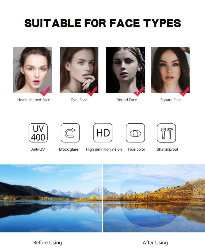 Sunglasses UV Protection Fashion 2 - Image 3
