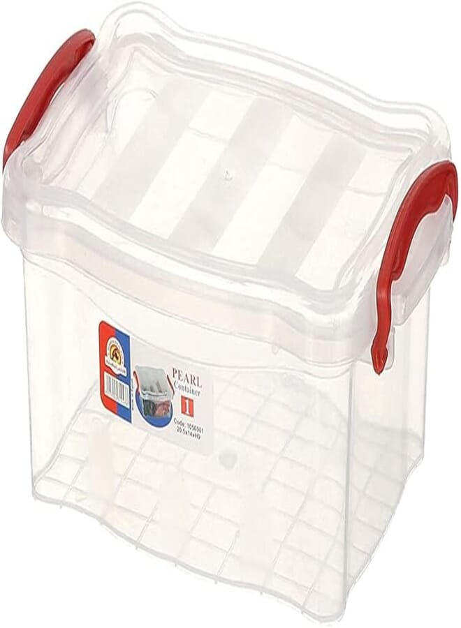 elyassin Plastic Food Container Size 3 - Multi color