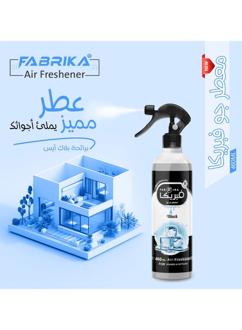فابريكا معطر جو 460 مل -ماركة فبريكا- تركيز عالي-برائحة بلاك آيس  - Image 2