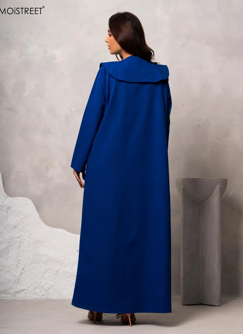 Moistreet  MOiSTREET Handmade Barbie Crepe Abaya for Women | Best Price UAE