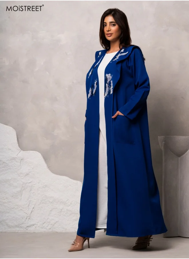 Moistreet MOiSTREET Handmade Crepe Abaya