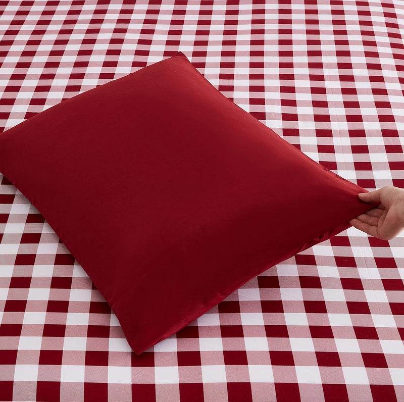 Clara Clark Bed Sheet Set with Extra Set Pillowcases, Premier 1800 Collection, Wrinkle, Fade & Stain Resistant, - Image 2