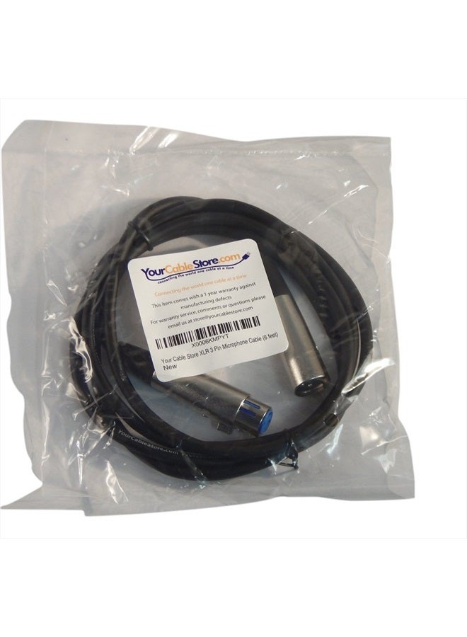 Your Cable Store XLR 3 Pin Microphone Cable (6 feet) - Image 2