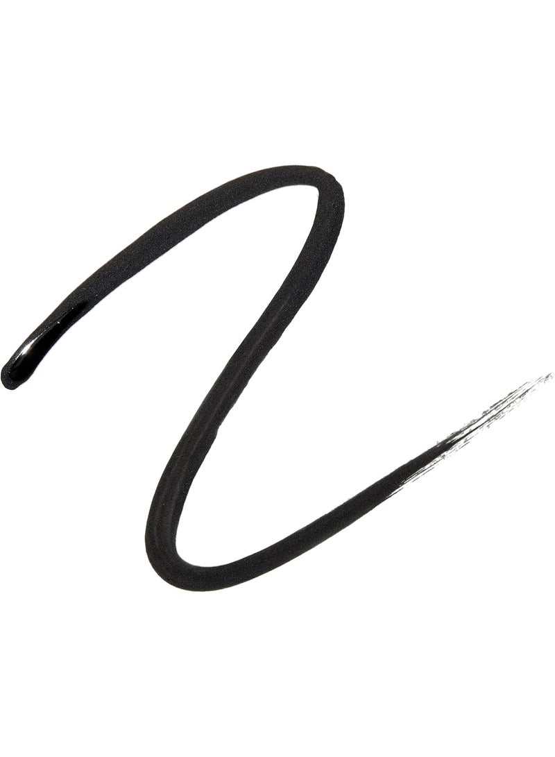 إلف محدد عيون سائل من إلف إكسبرت، عالي الصبغة، فائق النعومة، لتحديد دقيق، يدوم طويلاً، نباتي ولم يتم اختباره على الحيوانات، أسود فاحم، 0.14 أونصة، عبوتان (عبوة واحدة) - Image 2