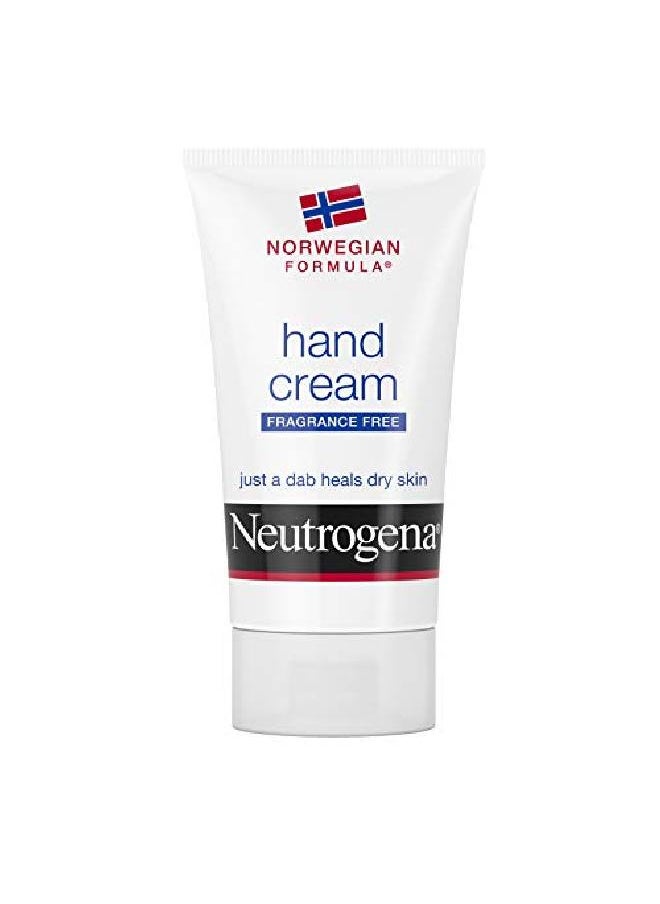 Neutrogena - Norwegian Formula Moisturizing Hand Cream Formulated With Glycerin For Dry, Rough Hands, Fragrancefree Intensive Hand Lotion, 2 Oz - Image 1